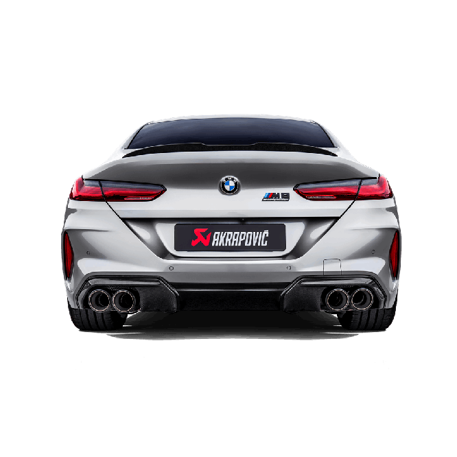 Ligne évolution AKRAPOVIC - BMW M8 / M8 COMPETITION GRAN COUPÉ (F93 ...