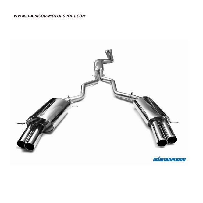 EISENMANN - Ligne après cata 4x Ø 76 mm - BMW E89 Z4 3.5 IS - 340ch