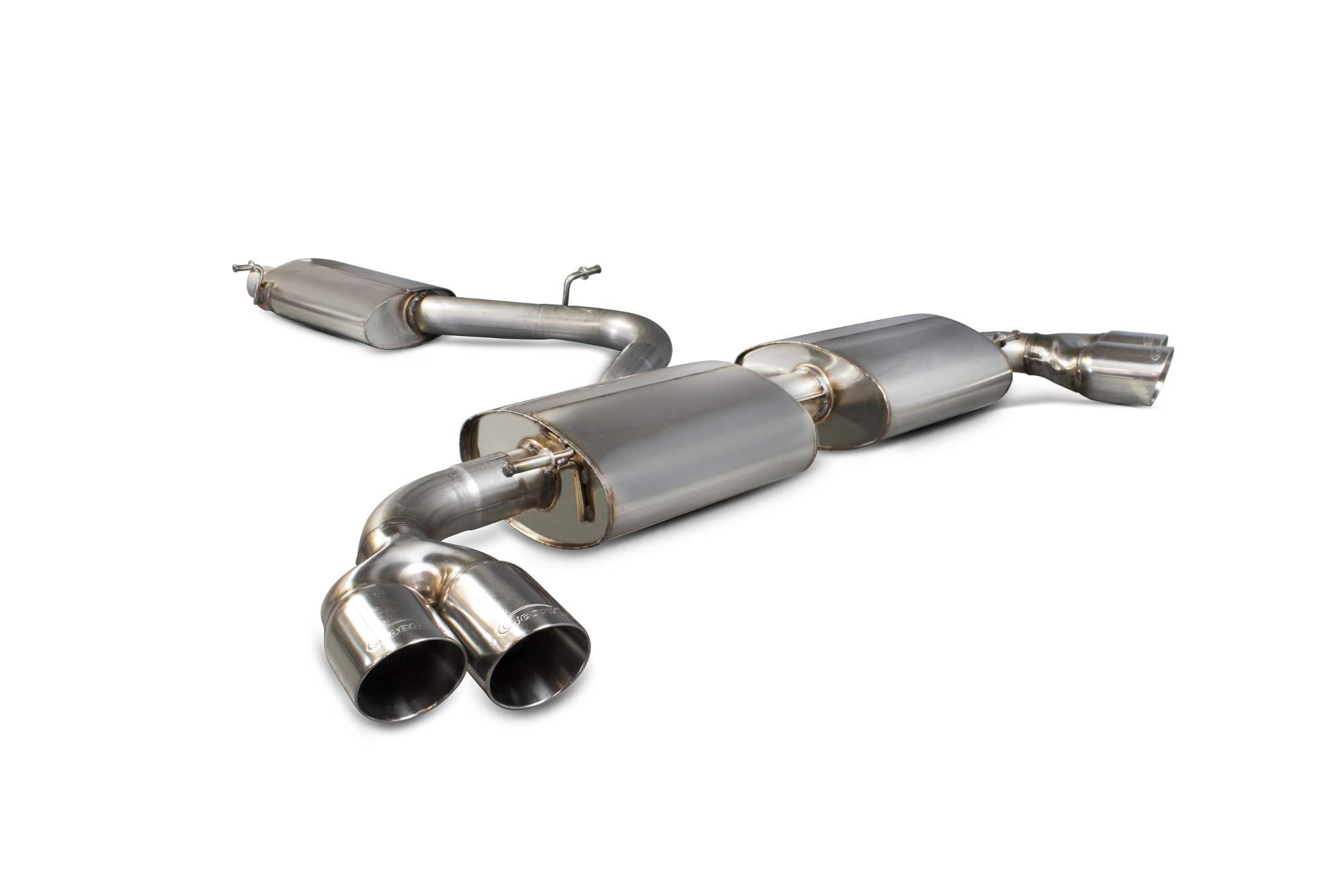 DECAT Dominator F850GS 2018-2019 – Tube Central Suppression Catalyseur Intermédiaire Inox