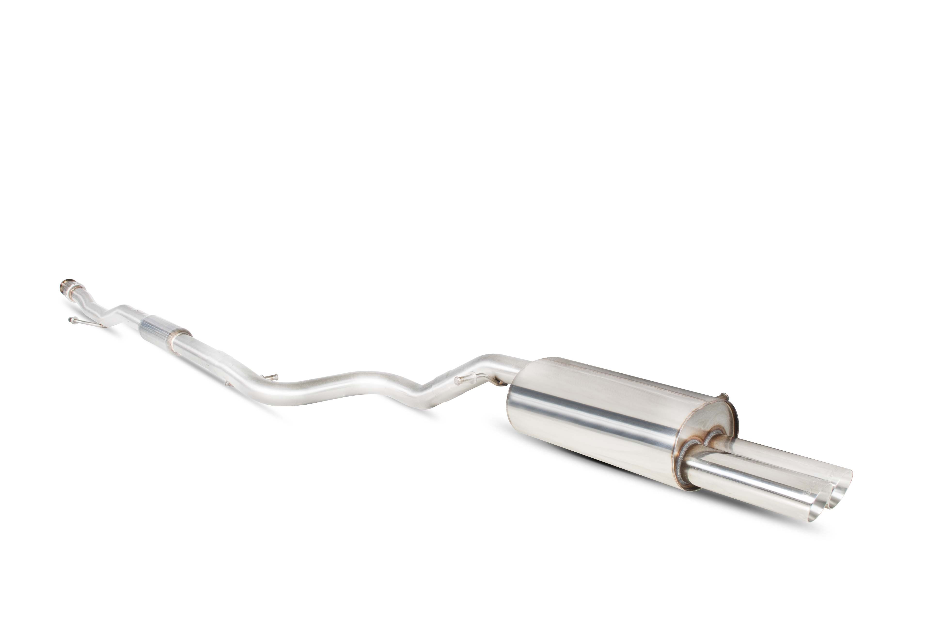 Silencieux Intermédiaire Pour Citroën C4 I Et Peugeot 307 1.6 16V - Kit Prêt à Monter