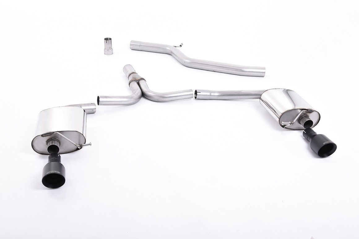 Silencieux Intermédiaire MTS Pour Audi Cabriolet B3 2.0 E, Coupé B3 2.0, 80 B4 Avant 2.0 E - Réf MTS-01.53020