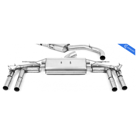  Particulate Filter-back sorties polies - MILLTEK -  2.0TFSI Quattro Saloon/Sedan 310PS 8Y (OPF/GPF Models Only) 2020 -> 2022