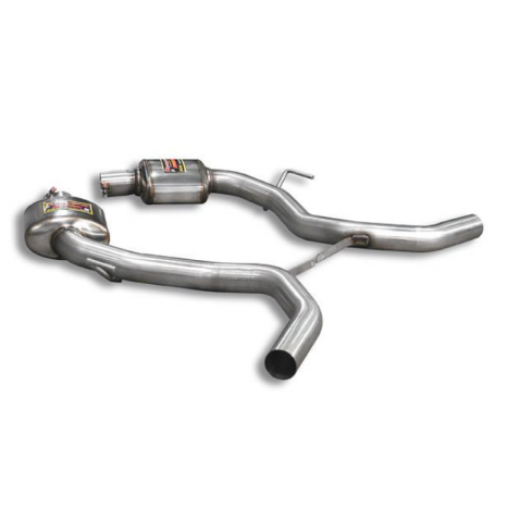 Silencieux central Droite + Gauche Supersprint - MERCEDES R230 SL 500 / 550 V8 '08 -> '12