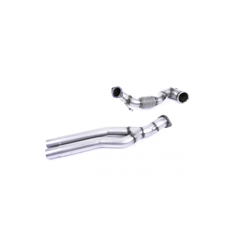 MILLTEK - Descente de turbo remplacement de catalyseur - Montage ligne Milltek et origine - Audi - TT Mk3 TT RS 2.5 TFSI Quattro