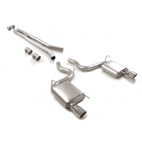 Catback sans silencieux intermédiaire - RAGAZZON - Mustang MK6 coupé 5.0 V8 GT 415cv