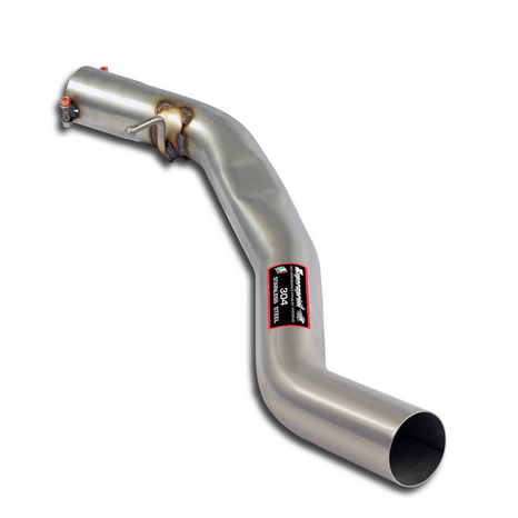 SUPERSPRINT - Tube adaptateur pour silencieux central d'origine - BMW E71 X6 40dX xDrive (306 Hp) 2009 ->
