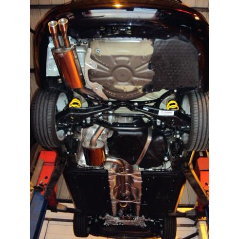 MILLTEK - Skoda Octavia vRS 2.0TFSI - Ligne après catalyseur origine - Sans silencieux Intermediaire 