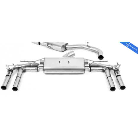  Particulate Filter-back MILLTEK -  2.0TFSI Quattro Saloon/Sedan 310PS 8Y (OPF/GPF Models Only) 2020 -> 2022