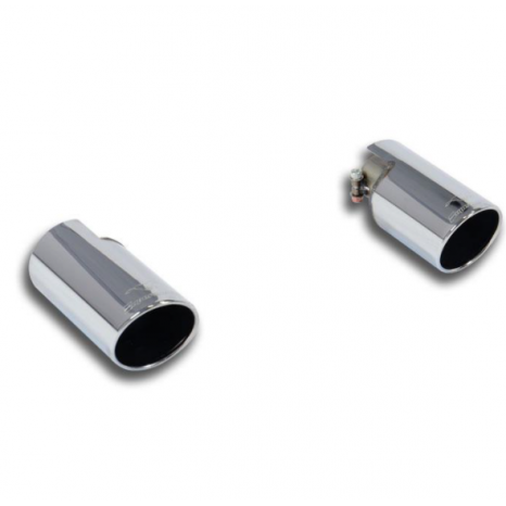 SUPERSPRINT - Kit sorties Droite O90 - Gauche O90 pour VW GOLF VIII 1.5 TSI (130 Hp - 150 Hp - models avec GPF) 2020 (Multilink rear suspension)