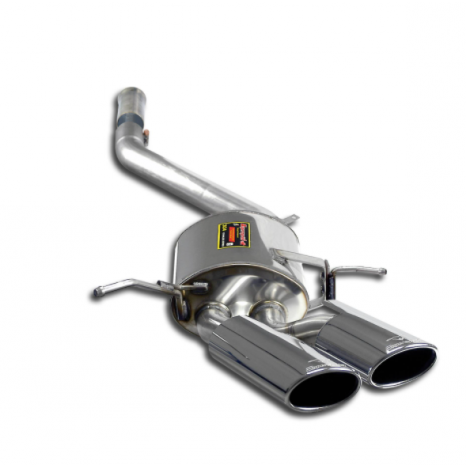 SUPERSPRINT - Silencieux arrière Gauche 120x80  pour MERCEDES W164 ML 63 AMG V8 (M156 - 510 Hp) '06