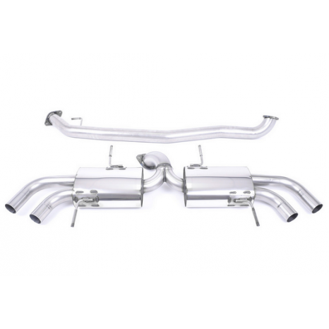 MILLTEK - NISSAN GT-R R35 - Ligne après catalyseur origine - Homologué CE 