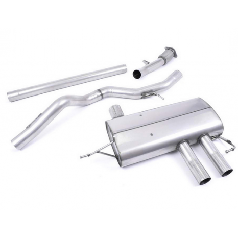 MILLTEK - Renault Megane IV RS280 - Ligne après catalyseur sans silencieux intermédiaire