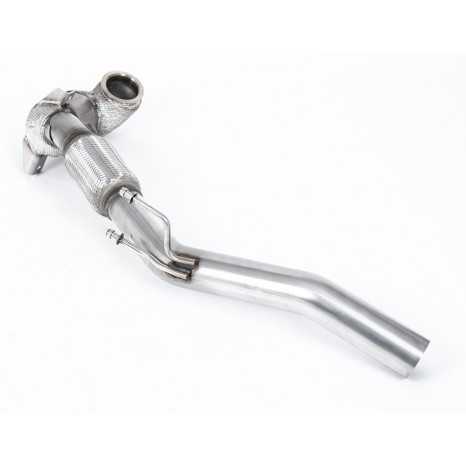 MILLTEK - Audi S1 2.0 TFSI Quattro - Descente de Turbo HJS avec catalyseur - Homologué CE - Montage avec ligne Milltek ou origine