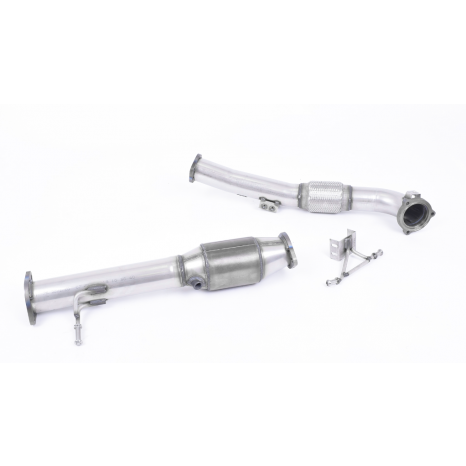 MILLTEK - Ford Focus MK2 RS - Descente de Turbo avec Cata Sport Hi-Flow - Montage obligatoire avec ligne Milltek 