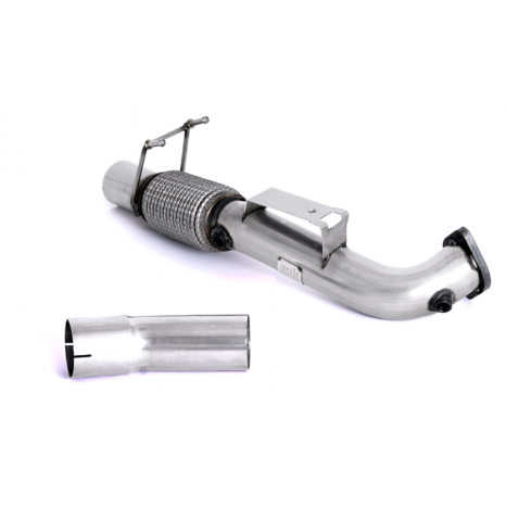 MILLTEK - Ford Focus Mk3 RS 2.3L EcoBoost 4WD 5 Portes Hatchback - Descente de Turbo avec remplacement catalyseur - Montage obligatoire avec ligne Milltek