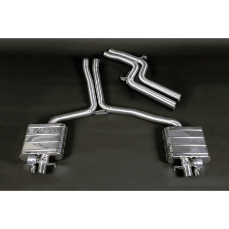 Catback à valves avec suppression du silencieux intermédiaire - CAPRISTO - Adui RS5 (B8) 