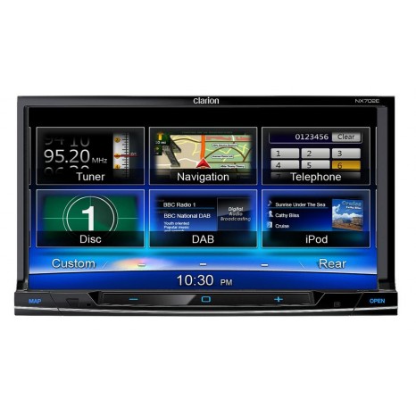 CLARION NX702E - STATION MULTIMÉDIA DVD 2 DIN TUNER/TNT INTÉGRÉ 