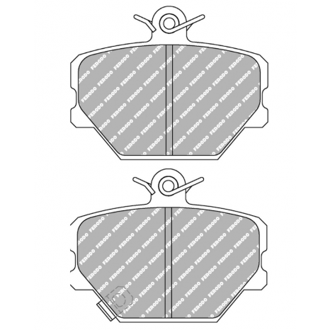 Jeu de plaquettes DS PERFORMANCE Ferodo Racing -  Smart - Roadster / Roadster Coupé - 0.7 - AVANT