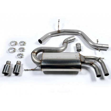 MILLTEK - Seat Leon Cupra - Ligne après catalyseur origine - Sans silencieux Intermediaire - Homologué CE