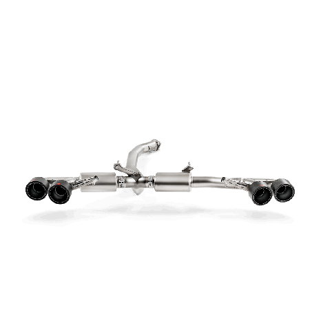 Slip on  AKRAPOVIC - PORSCHE NISSAN GT-R 2009
