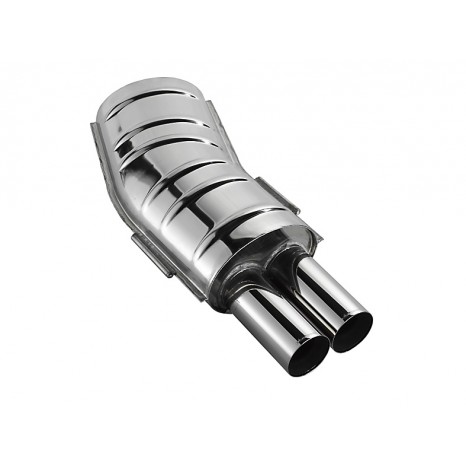 EISENMANN - Silencieux arrière 2x Ø 83 mm - BMW E36 325i