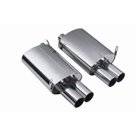 EISENMANN - Silencieux arrière 4x Ø 76 mm - BMW Z3M 3.2 - 321ch sport