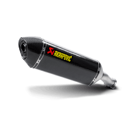 Silencieux Slip On Akrapovic en carbone pour Honda CB 400/500F (2013 -> 2015)