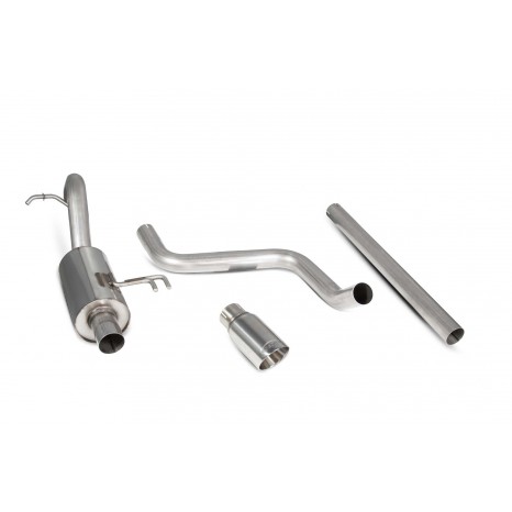 Ligne après catalyseur sans silencieux intermédiaire SCORPION - Mitsubishi Colt Z30 CZT/CZC 3 & 5 Door 1.5T  2004 -> 2008 - Sorties Daytona 90mm