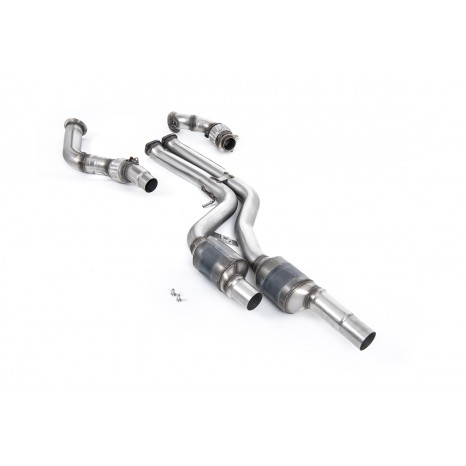 Downpipes avec remplacement de OPF/GPF et catalyseur HiFlow MILLTEK - BMW 3-Series (F80) M3 Saloon et Competiton 2019 -> 2020 