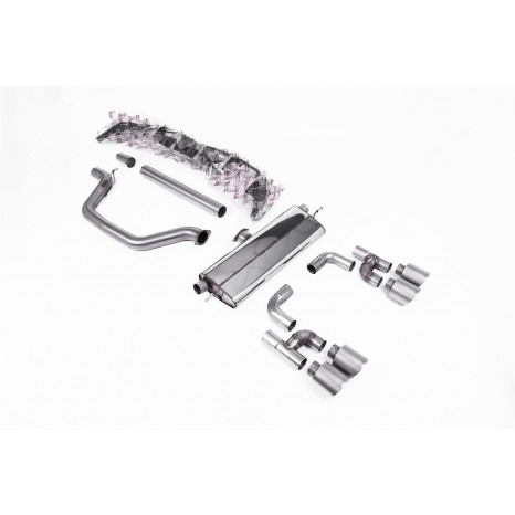 KIT Fap Back + Diffuseur Type Golf 8R – MILLTEK – VW GOLF 8 GTI