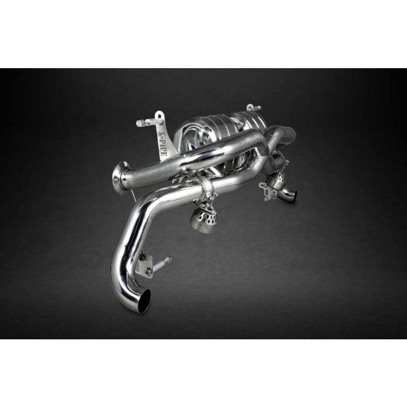 Silencieux avec valves 'Facelift' CAPRISTO - Audi R8