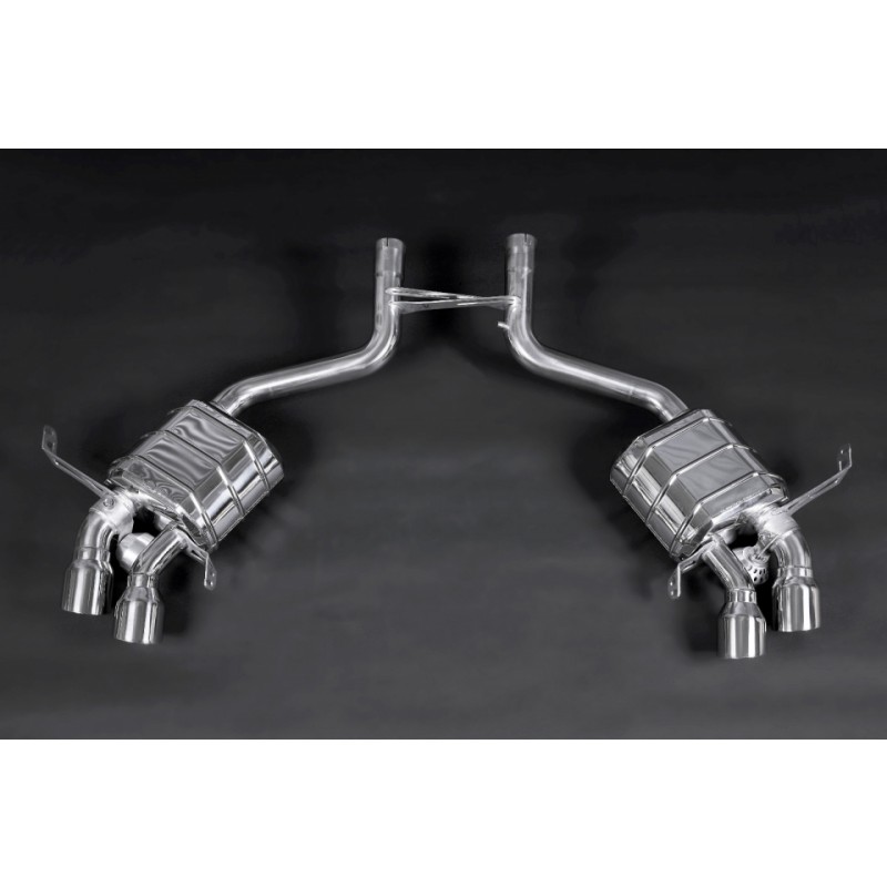 Silencieux avec valves + télécommande CAPRISTO - Maserati Granturismo 