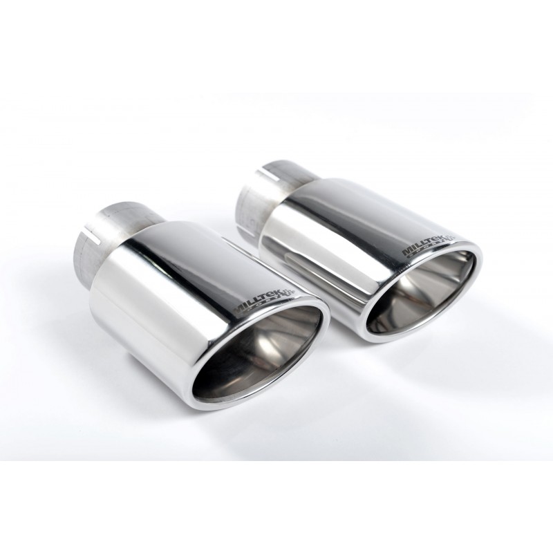  Particulate Filter-back sorties ovales polies - MILLTEK -  2.0TFSI Quattro Saloon/Sedan 310PS 8Y (OPF/GPF Models Only) 2020 -> 2022