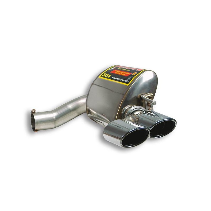 Silencieux arrière Droite 120x80 Supersprint - MERCEDES R230 SL 500