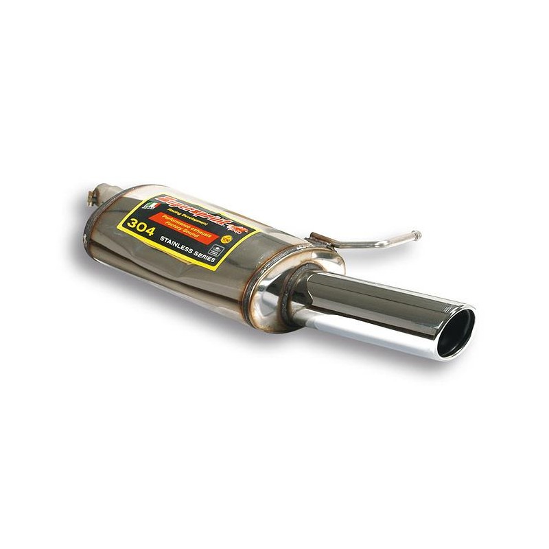 Silencieux arrière Gauche O 90 SUPERSPRINT - AUDI A6 4B S6 QUATTRO (Sedan + Avant) 4.2i V8 (340Hp) ' 99 ->' 04