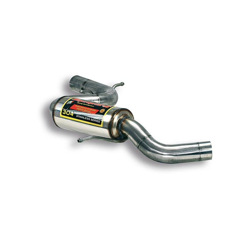 SUPERSPRINT - Échappement central - AUDI A3 8P 2.0i Turbo FSi (200CV)