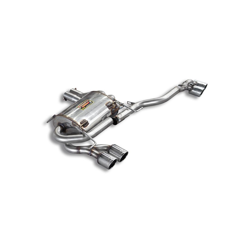 SUPERSPRINT - Silencieux arrière Doubles sorties Gauche/Droite 80mm - BMW E90/E91 330d/xd