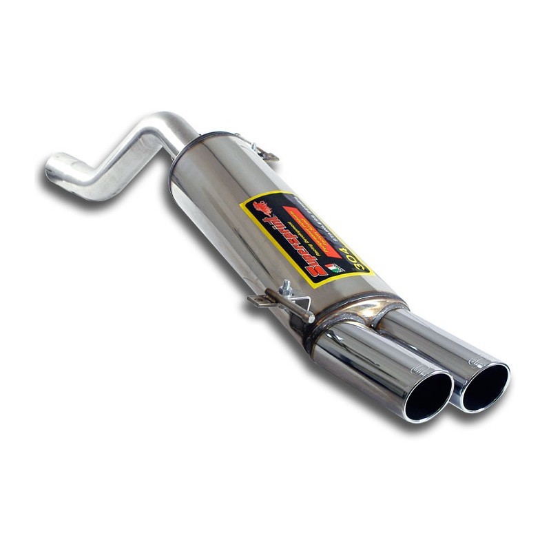 SUPERSPRINT - Silencieux doubles sorties - FIAT GRANDE PUNTO ABARTH 1.4T (155CV)