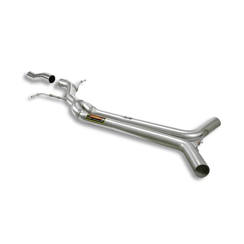 Tube central + pattes de fixation SUPERSPRINT - AUDI A5 Coupé/Cabrio 2.7 TDi (190 Hp) 2007->2011