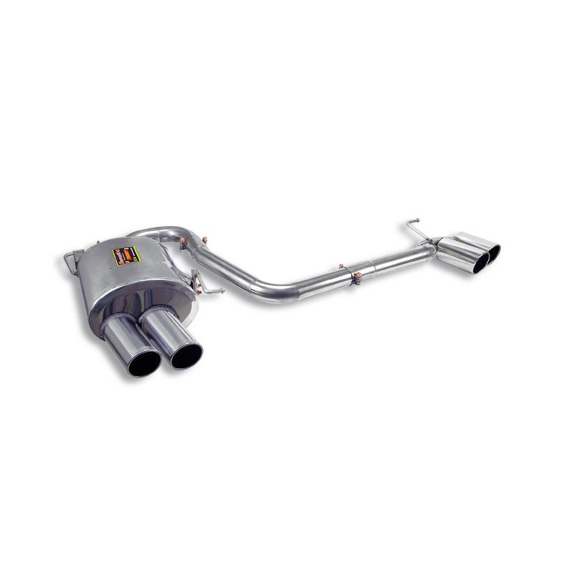 Silencieux arrière SUPERSPRINT Droite OO80 - Gauche OO80 