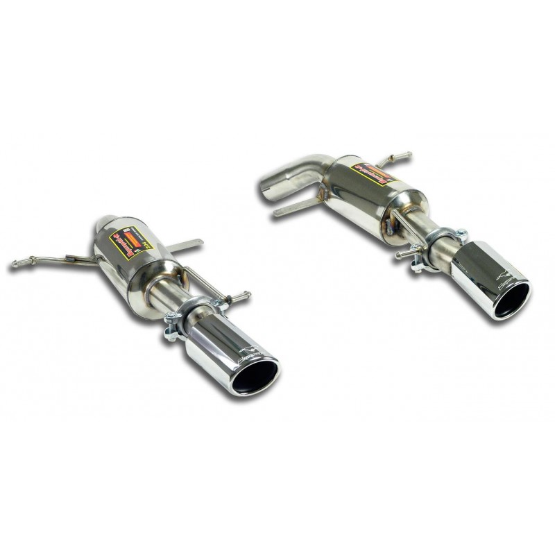 SUPERSPRINT - Silencieux arrière Racing Sorties Gauche/Droite 90mm - BMW E90/E91 335d/xd (286CV)