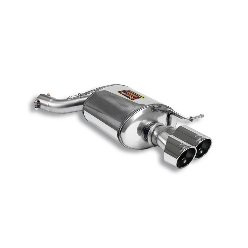 SUPERSPRINT- Silencieux arrière Droite OO80 doubles sorties - BMW E89 Z4 23i (6 cyl. 204 Hp) 2009 -> 2011