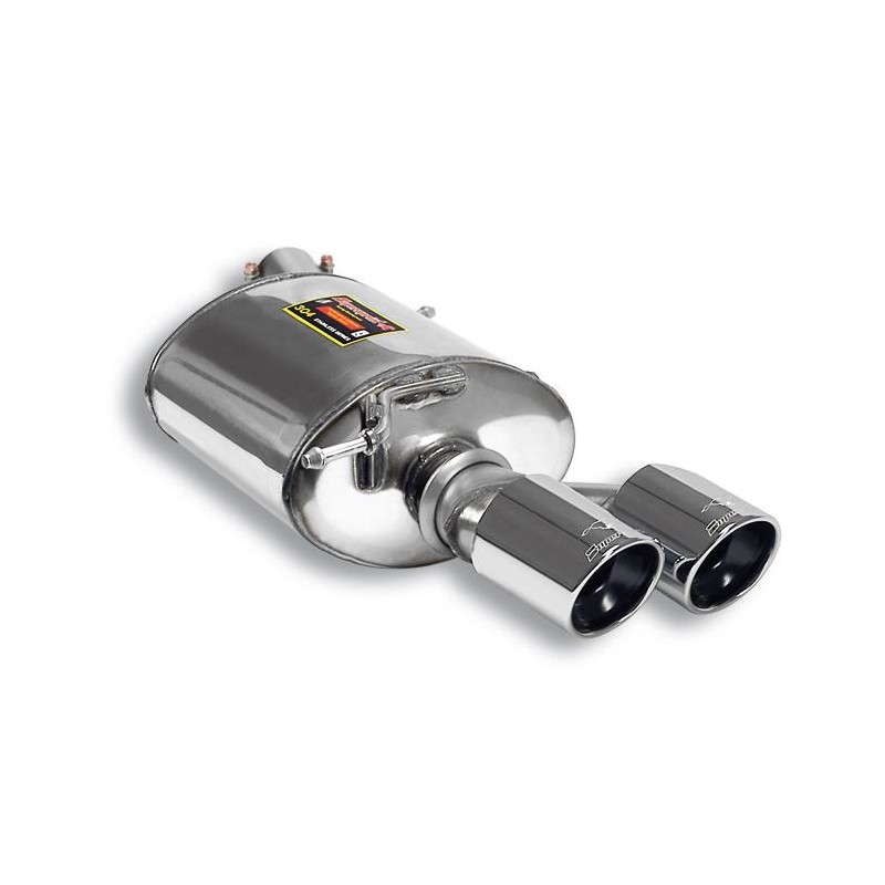 SUPERSPRINT- Silencieux arrière gauche OO80 doubles sorties - BMW E89 Z4 23i (6 cyl. 204 Hp) 2009 -> 2011