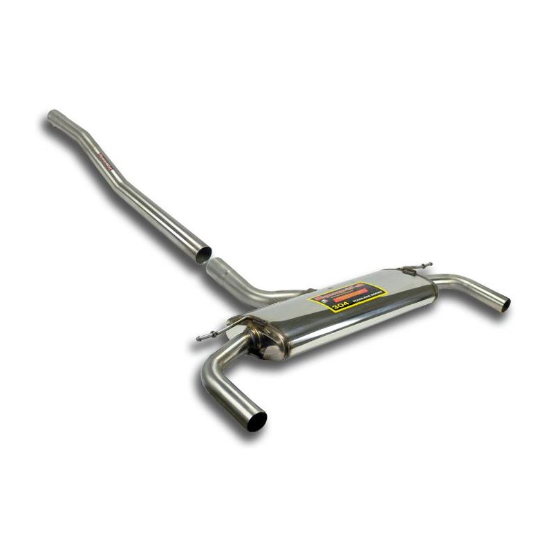 SUPERSPRINT - Silencieux arrière Droite - Gauche - BMW MINI JCW Paceman ALL4 1.6i Turbo (218 Hp) 2013 ->