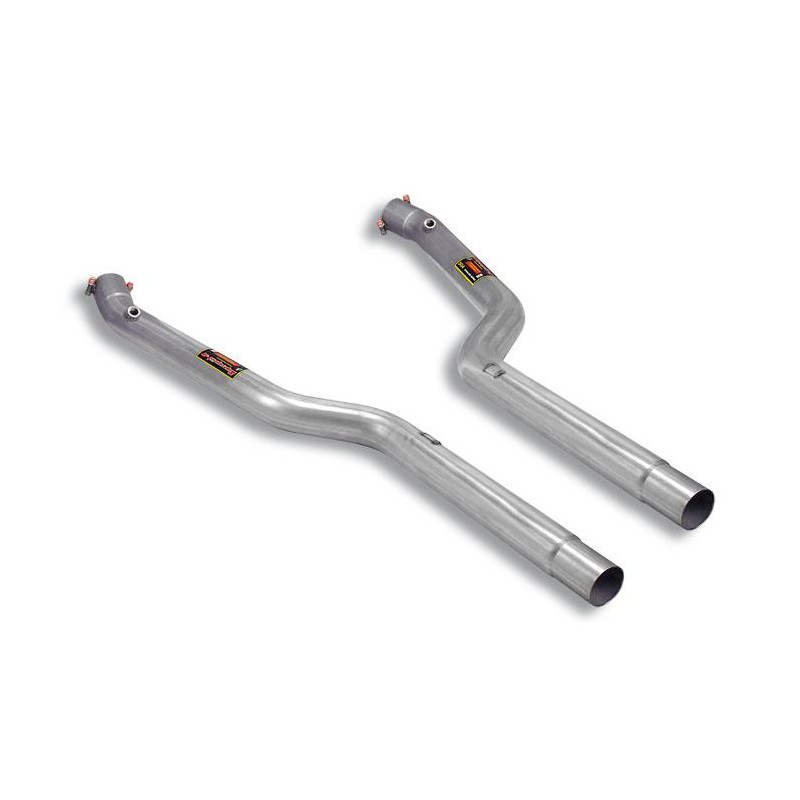 SUPERSPRINT - Tubes avant Droite - Gauche (remplace le catalyseur principal) - BMW E63 Coupé M6 5.0i V10 '05 ->