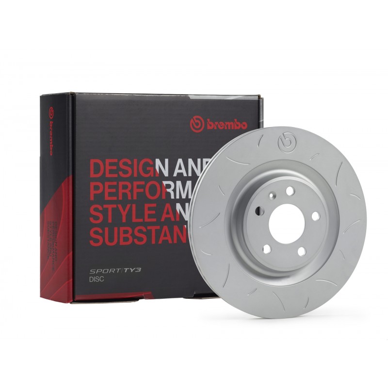 Disque de frein Sport arrière - BREMBO - VW Polo V 1.2TSI 16V 90cv