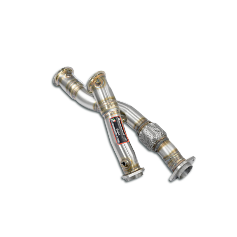 SUPERSPRINT - Turbo downpipe kit (remplace pre-catalyseur) - BMW G87 M2 (S58 - 460 Hp - models avec OPF) 2023 ->