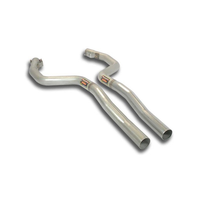 SUPERSPRINT - Tubes avant Droite - Gauche (remplace catalyseur) - MERCEDES W211 E 55 AMG V8 (Sedan + S.W.) '02 -> '06
