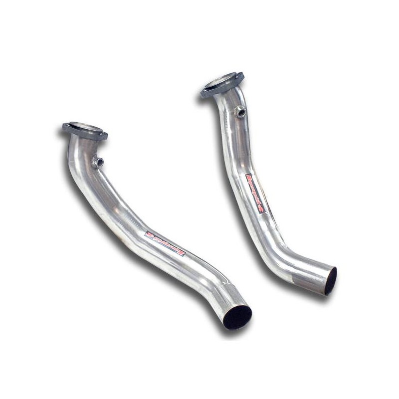SUPERSPRINT - Descente tube Droite + Gauche pour collecteur d'origine - MERCEDES W210 E 55 AMG V8 (Sedan) ' 98 -> ' 01