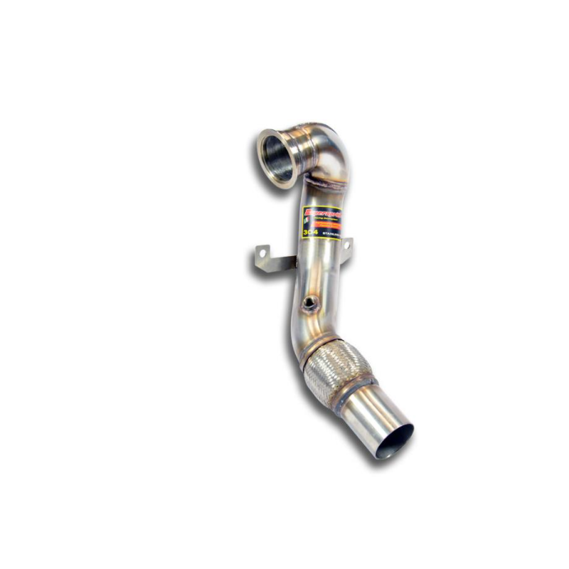 SUPERSPRINT - Turbo Descente tube (remplace catalyseur) pour AUDI S3 8Y Sportback QUATTRO 2.0 TFSI (310 Hp - models avec GPF) 2021 ->Twin Pipe